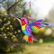 24 Sets Hummingbird Suncatcher Decorations (orange) 3 x 2 x 5 inches